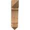 Ekena Millwork Legacy Arts & Crafts Rough Sawn Bracket, Western Red Cedar, 6"W x 18"D x 26"H BKT06X18X26LEC03RWR - alternate 2